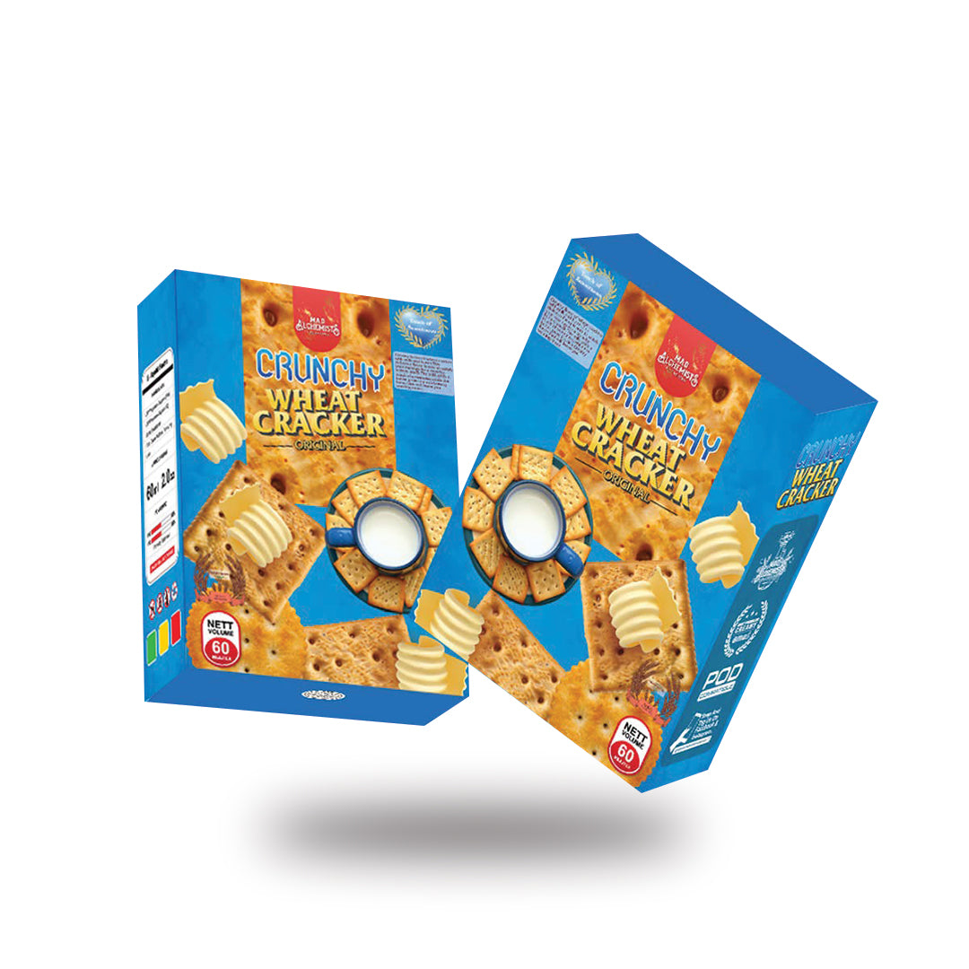 Mad Alchemist Creations: Crunchy Wheat Crackers