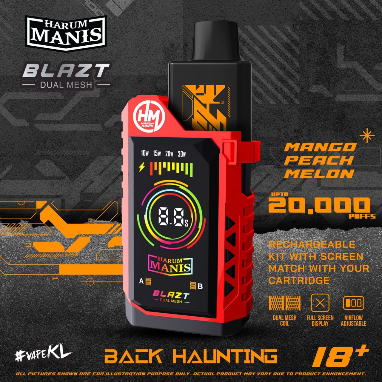Harum Manis: Blatz 20000 Puffs Starter Kit