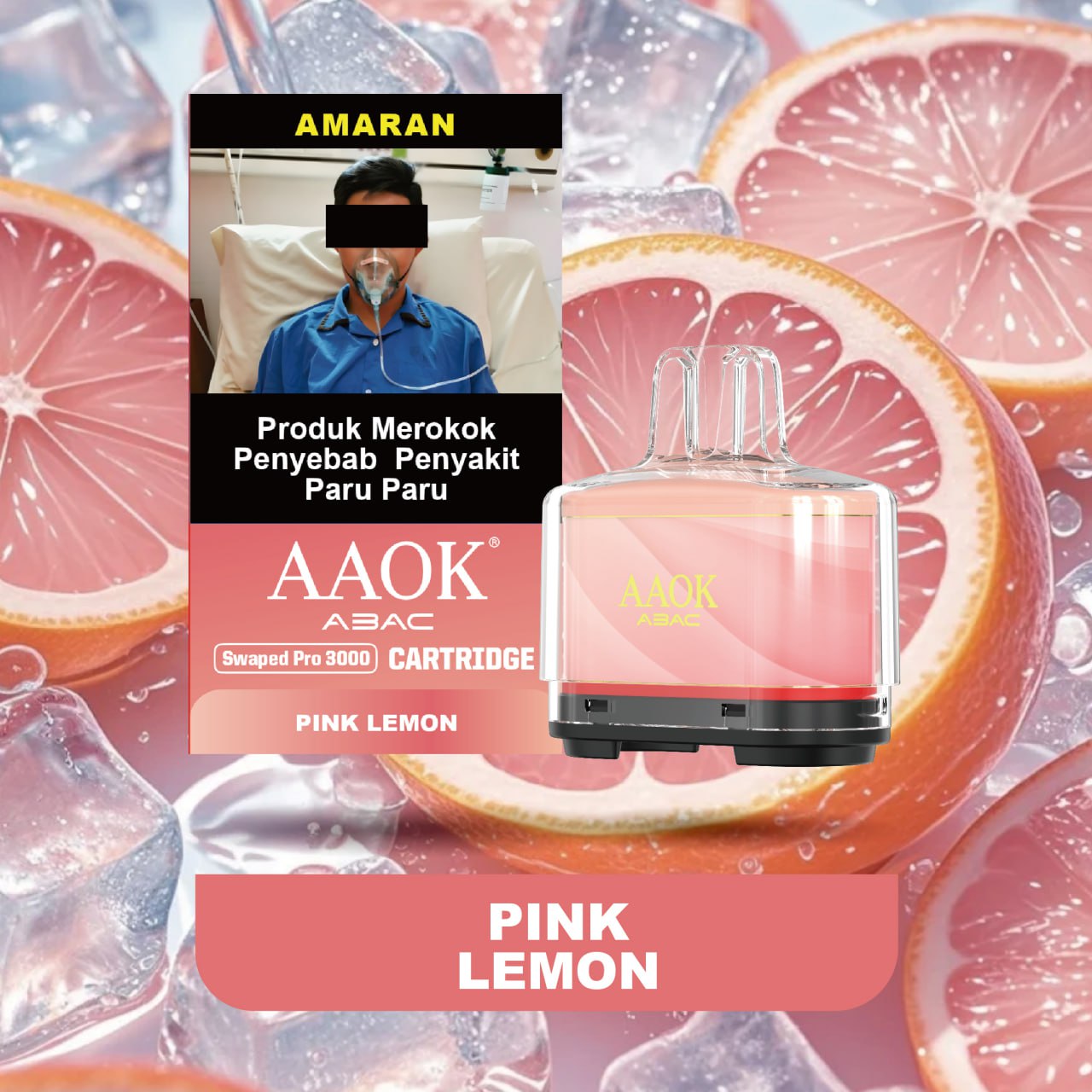 AAOK: Swaped Pro 3000 Puffs Pre-Filled Cartridge