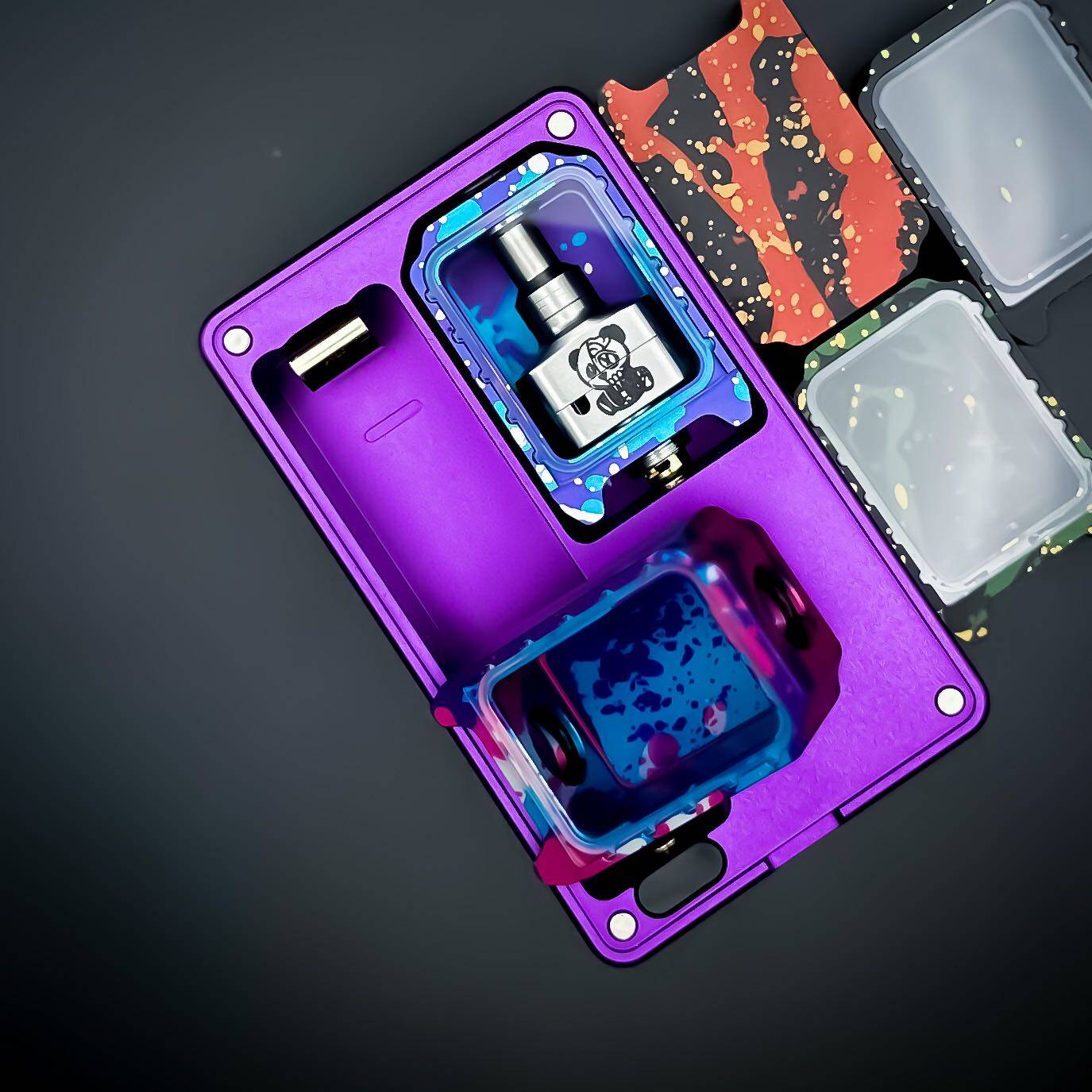 Anodized Splatter Boro Tank for Boro Device Cthulhu AIO/Stubby AIO/Billet Box