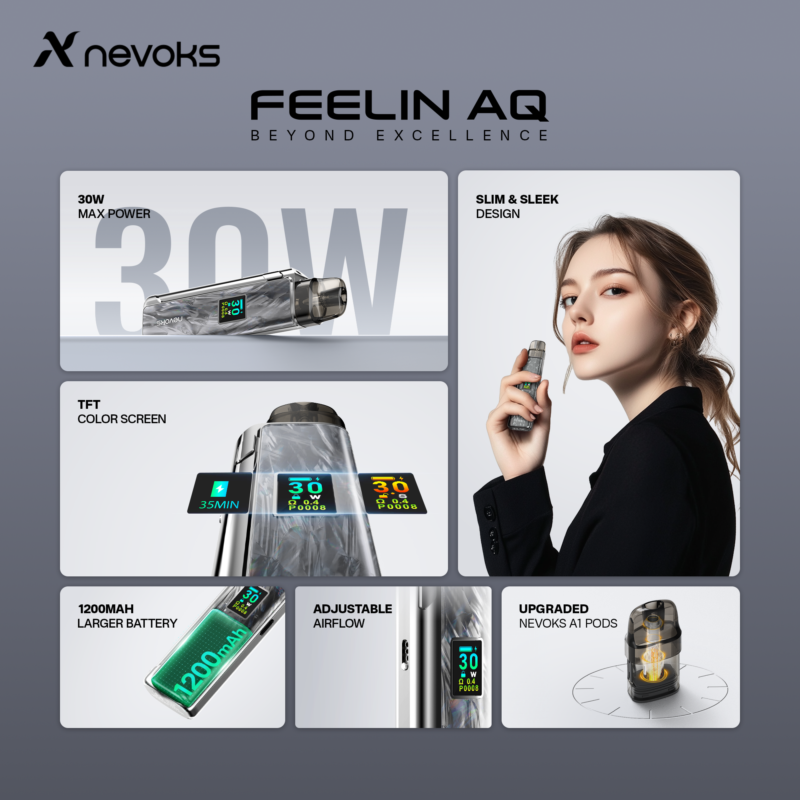 Nevoks: Feelin AQ Pod Kit