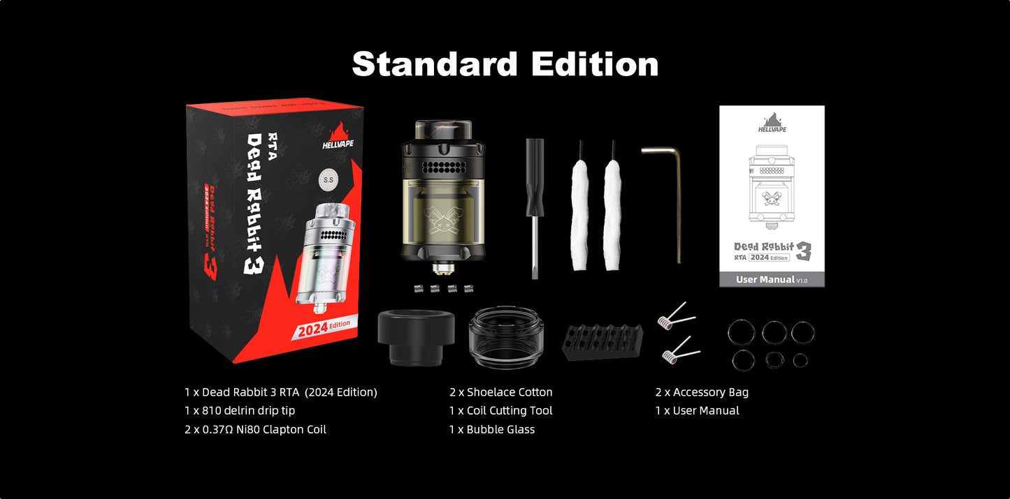 HellVape: Dead Rabbit 3 RTA (2024 Edition)