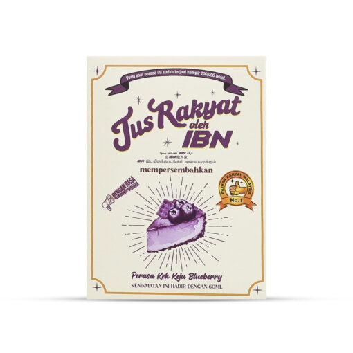 IBN Jus Rakyat V2: Kek Keju Blueberry
