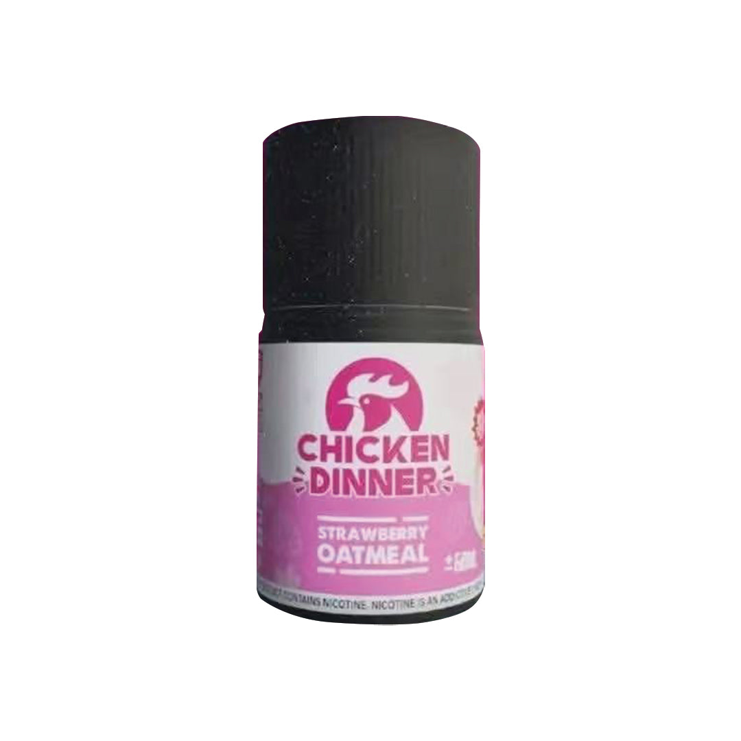 Farm Factory Juice: Chicken Dinner Strawberry Oatmilk