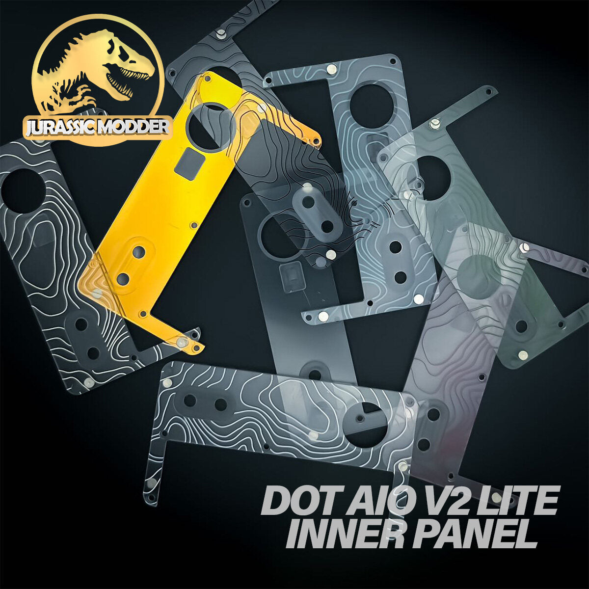 Dot AIO V2 Lite Inner Panel Topo Inner Panel (V2 Lite Only)