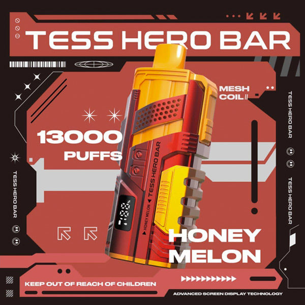 Tess: Hero Bar 13000 Puffs