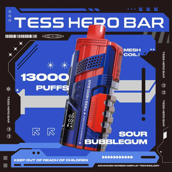 Tess: Hero Bar 13000 Puffs