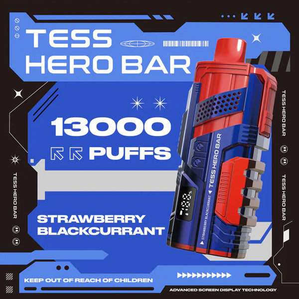 Tess: Hero Bar 13000 Puffs