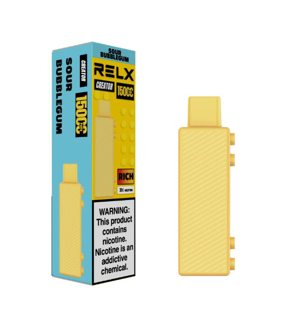Relx: Creator 15000 Puffs Pre-Filled Cartridge