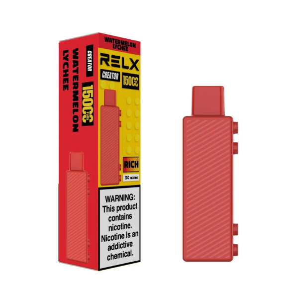 Relx: Creator 15000 Puffs Pre-Filled Cartridge