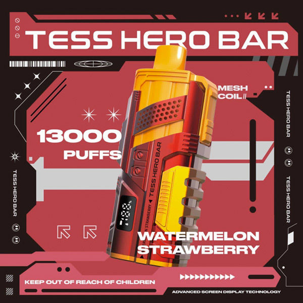Tess: Hero Bar 13000 Puffs